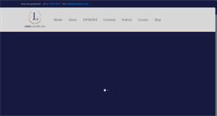 Desktop Screenshot of ftworthcriminalattorney.com